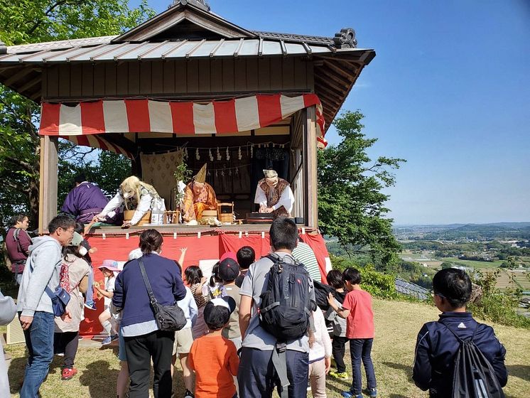 Yotsuyama Shrine Festival  in Ogawamachi