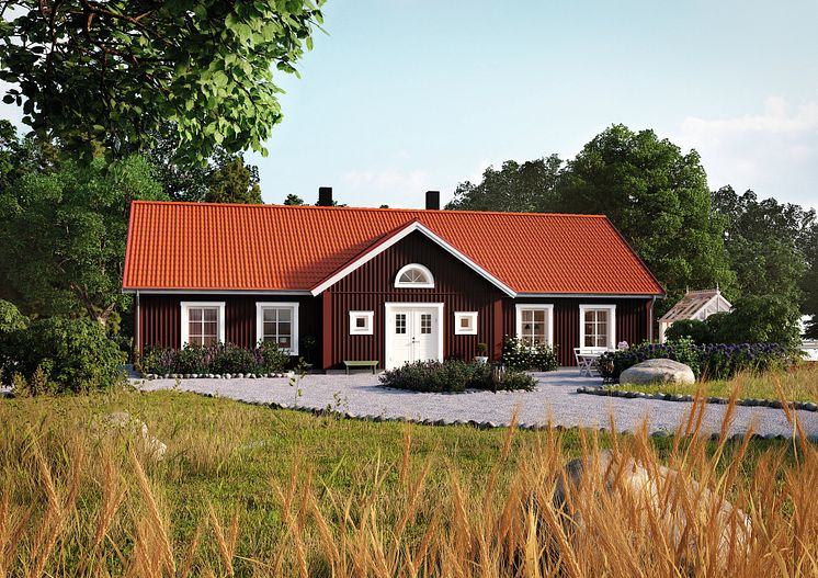 Färgkarta One - Cottage Red