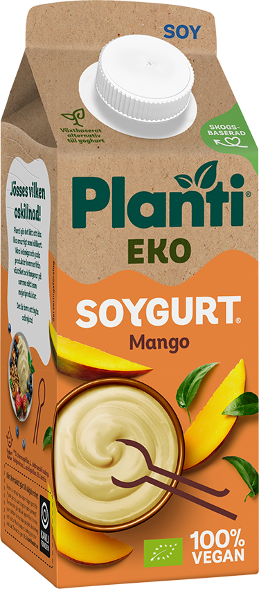 Planti Soygurt eko mango 750g
