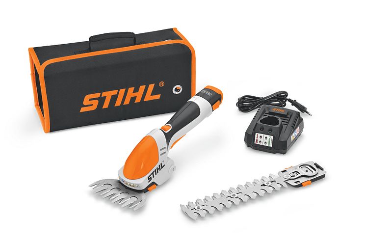 Busk- och grässax STIHL HSA 25 – komplett leverans