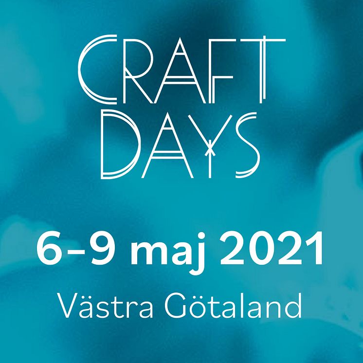 Craft Days 6-9 maj 2021