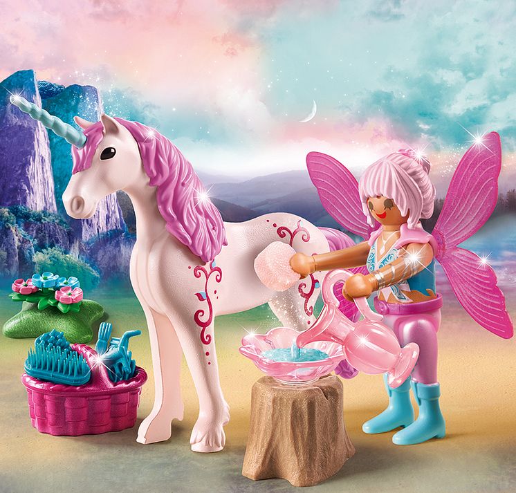 Einhorn mit Pflege-Fee (70658) von PLAYMOBIL