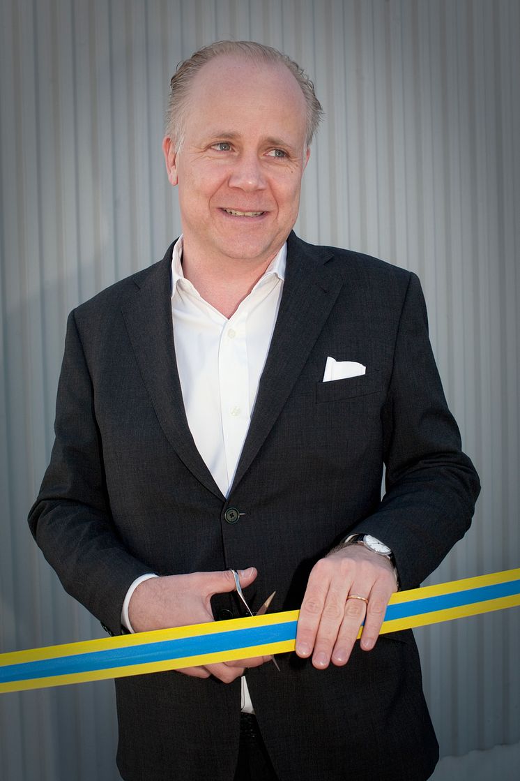 Invigning i Löddeköpinge, Per Björkman (vd Empire AB)
