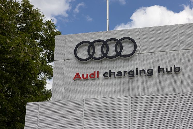 Audi charging hub i Nürnberg