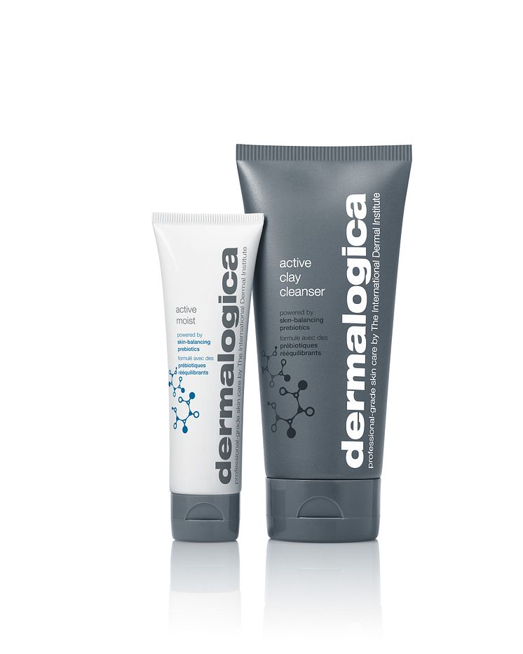 Dermalogica Active Clay Cleanser 150 ml + Active Moist 50 ml