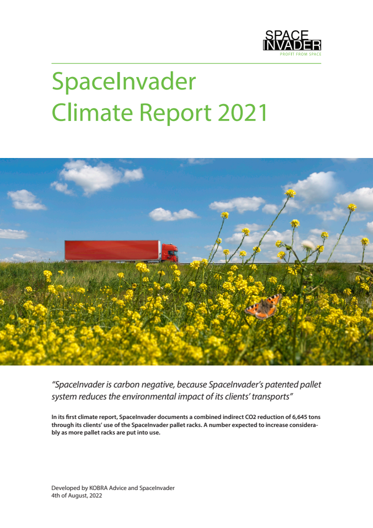 SpaceInvader Climate Report 2021