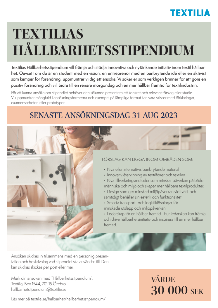 POSTER A3 Textilia hållbarhetstipendie_2023.pdf