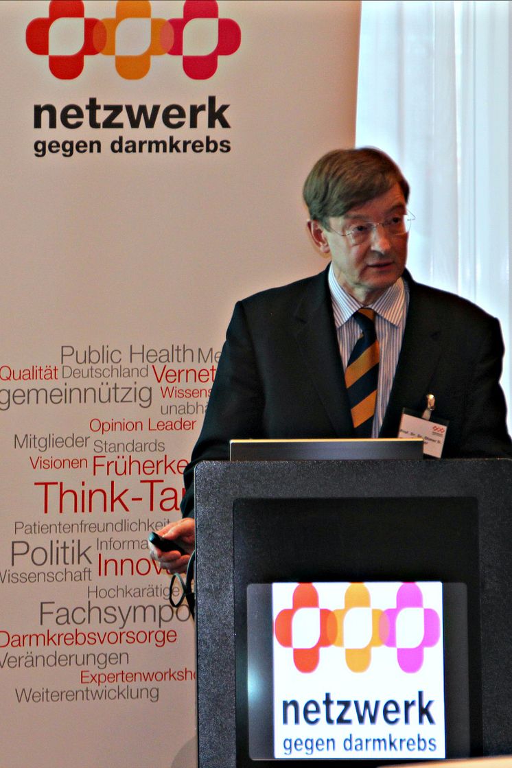 Beiratssitzung 2013 Prof. Dr. Otmar D. Wiestler