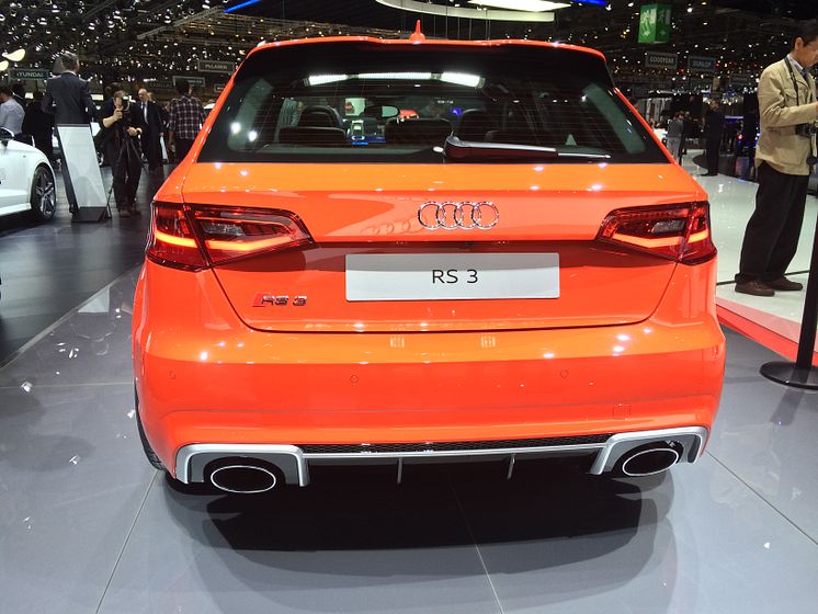 Ny Audi RS 3 på Geneve Motor Show