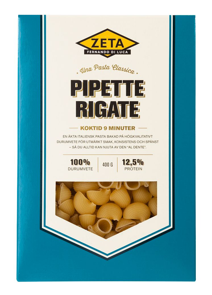 Pipette Rigate, Zeta Una Pasta Classica