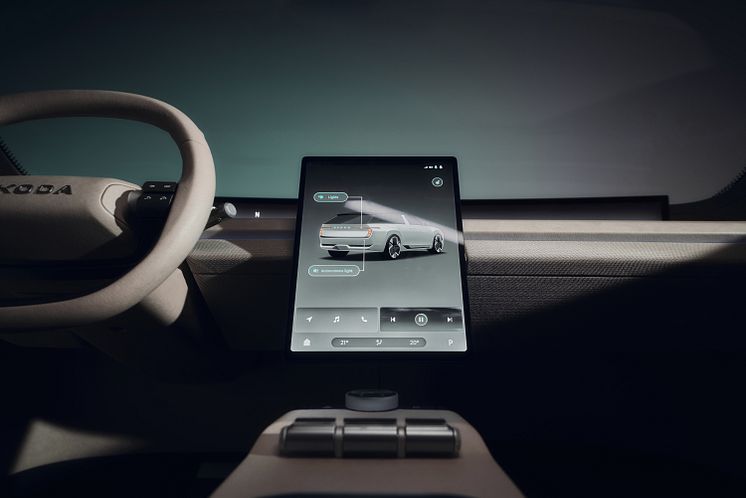 Verdenspremiere på konceptbilen Škoda Vision O, som er forløberen for en elektrisk Octavia Combi.
