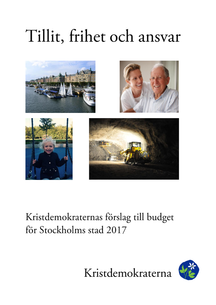 Budget 2017 - framsida
