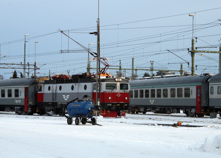 Intelligent lösning för underhåll ger säkrare järnvägstrafik