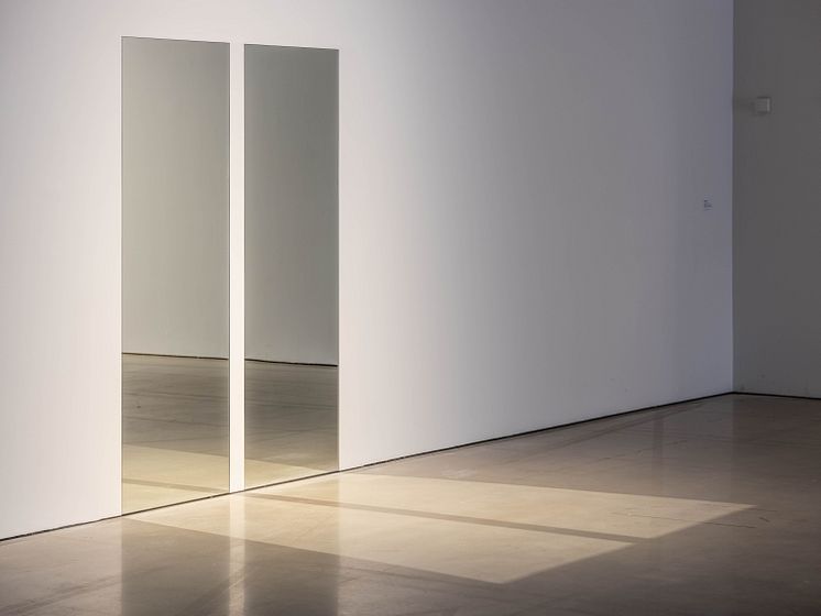 Felix Gonzalez-Torres “Untitled” (Orpheus, Twice), 1991. Installationsvy, Bonniers Konsthall, 2020