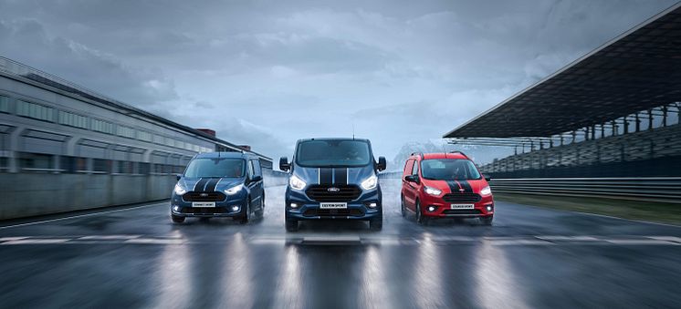 Ford Transit Sport lineup range 2019 