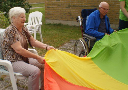 Glädje och gemenskap på Förenade Care Segevångsgården.