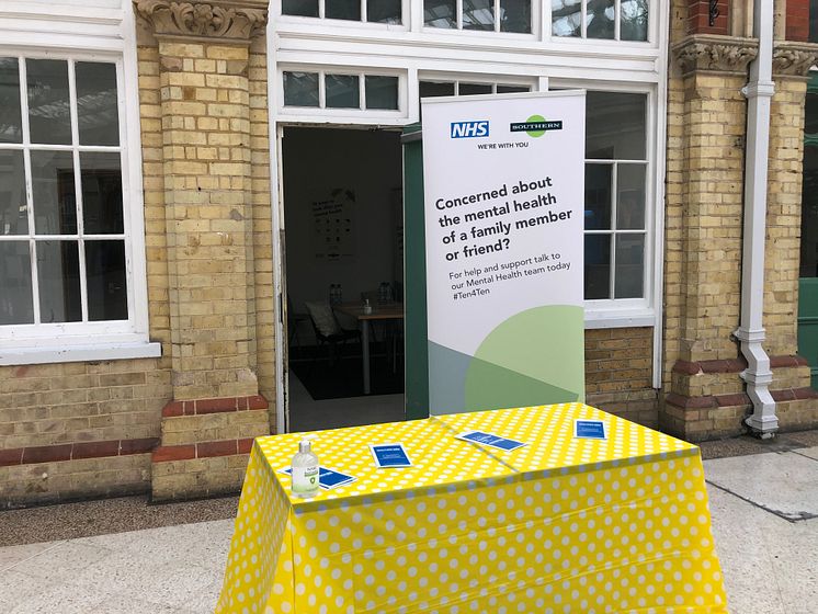 Southern is working with Sussex Partnership NHS Foundation Trust to launch a pilot scheme featuring ‘drop-in’ mental health hubs, following World Mental Health Day this Saturday (10th October)