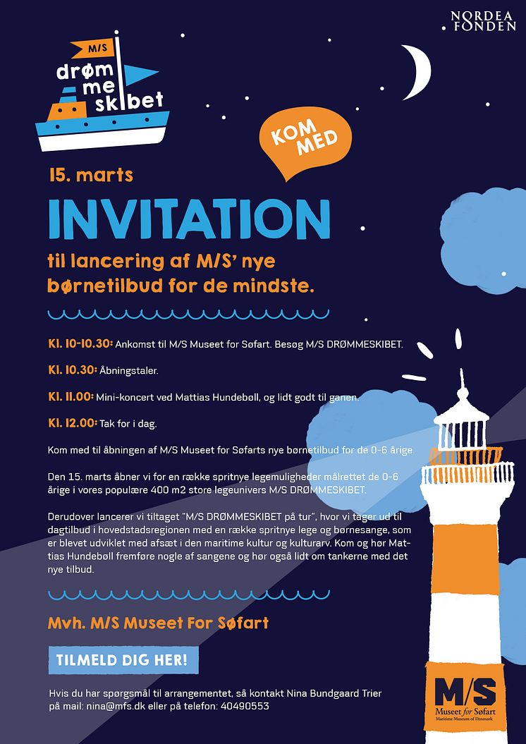 Invitation til lancering