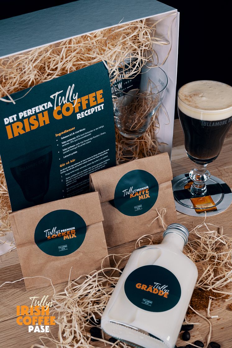 Tullys Irish Coffee-påse