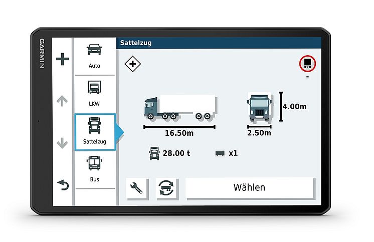 dezl LGV1000 Fahrzeugprofile 