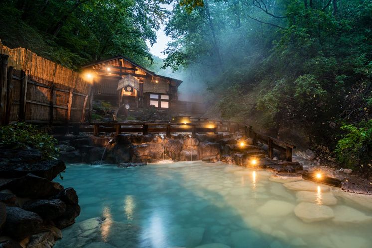 Zao Onsen Large Open-air Bath