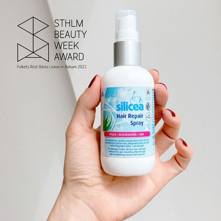 Silicea hair repair spray - Årets bästa leave-in balsam 2021