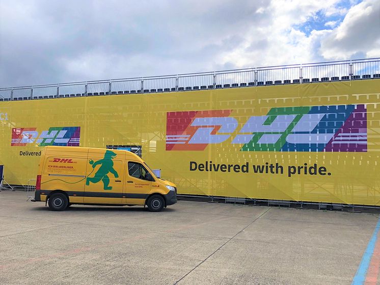 Berlin E-Prix 2022 - DHL Delivered with Pride