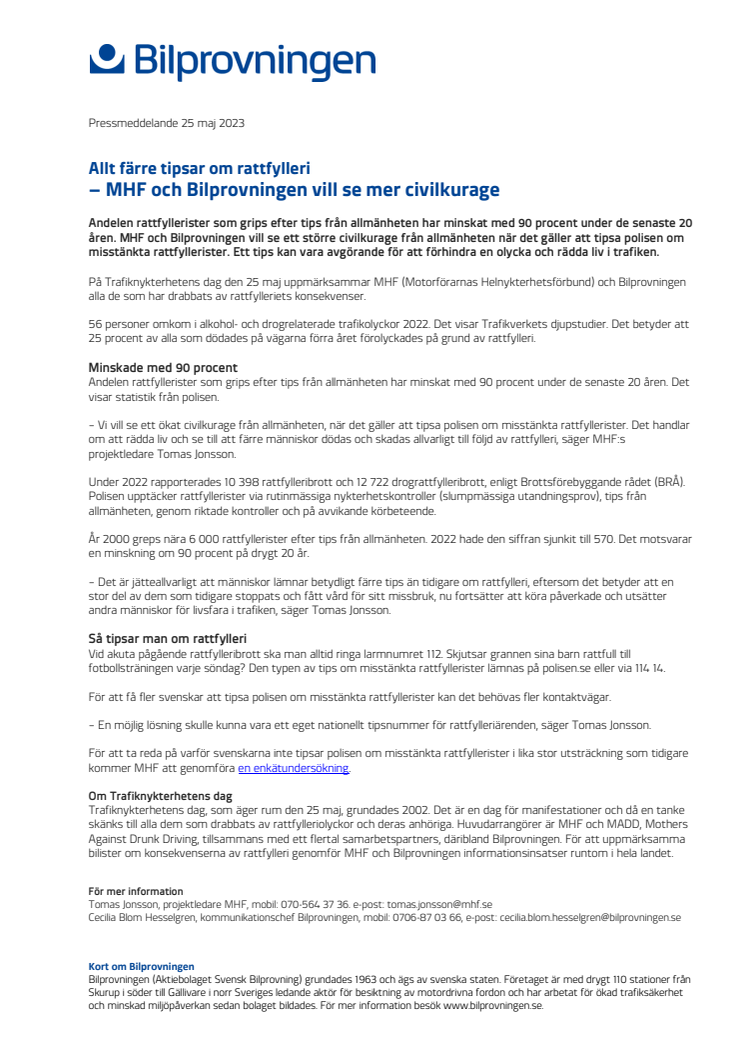 Pressinfo_Bilprovningen_MHF_Trafiknykterhetensdag_2023.pdf