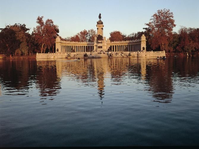 Estanque del Parque de El Retiro