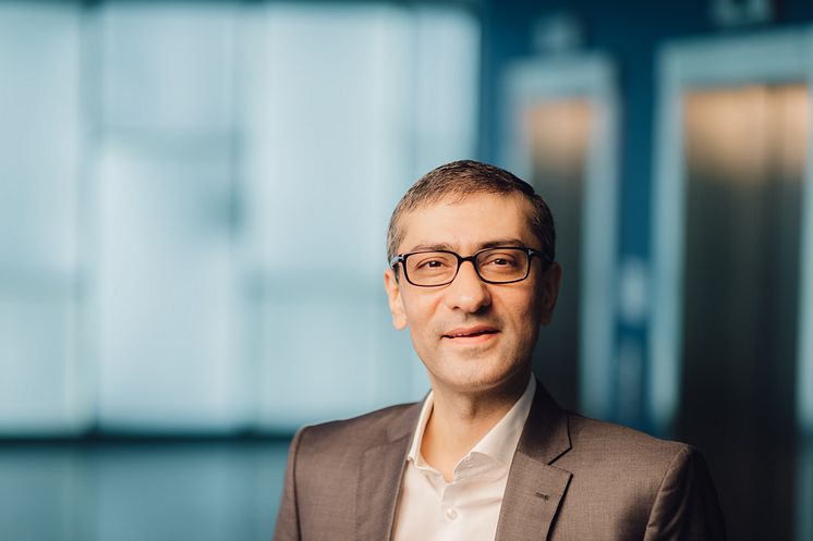 Hi-res image - Inmarsat - Rajeev Suri, CEO of Inmarsat