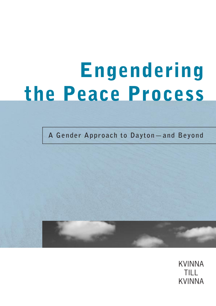  Engendering the Peace Process
