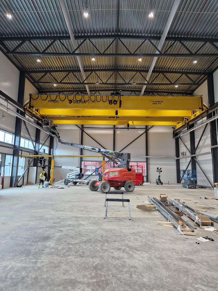 Innvendig Hall 8, Rissa