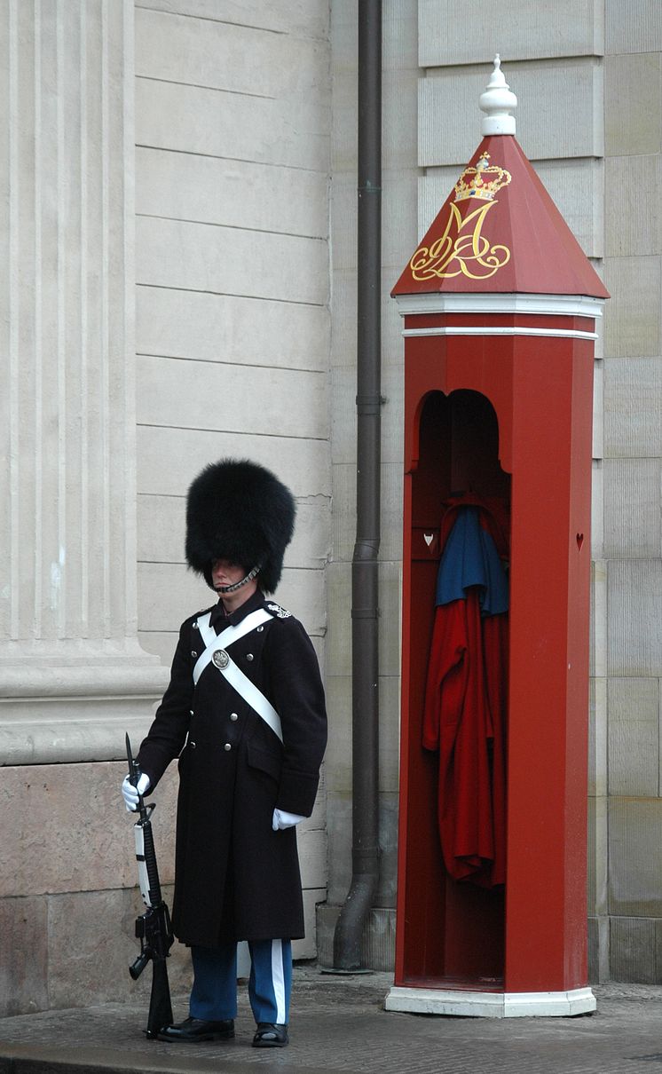 Vagt ved Amalienborg