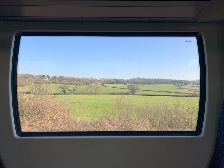 Passengers have been missing views like this one of Hassocks