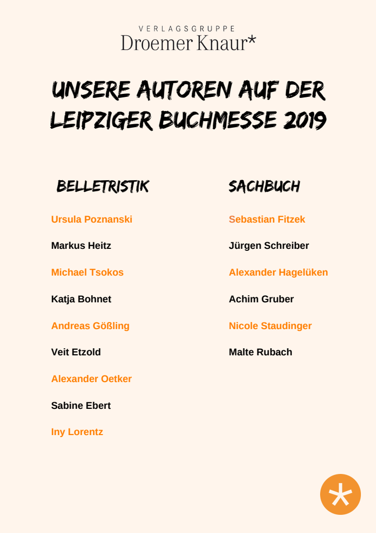 Unsere Autoren auf der Leipziger Buchmesse 2019