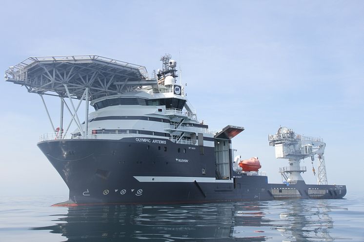 Hi-res image - Kongsberg Digital - Olympic Artemis will be the first Olympic Subsea ship to deploy Kongsberg Digital’s Vessel Insight and Vessel Performance data infrastructure and performance monitoring solutions
