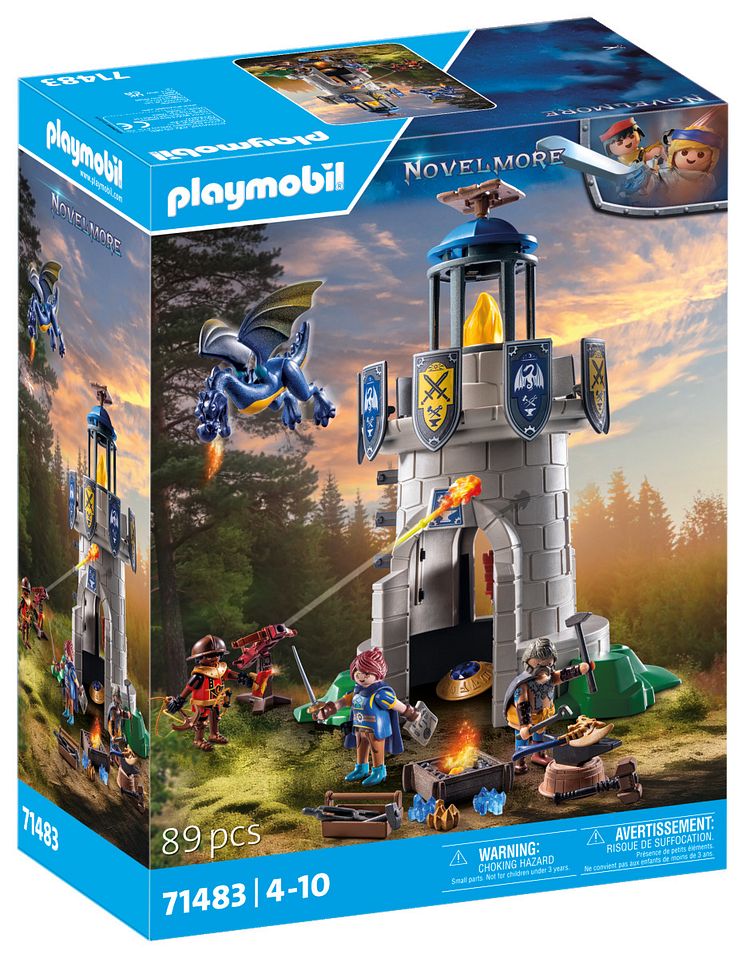 Ritterturm mit Schmied und Drache (71483) von PLAYMOBIL