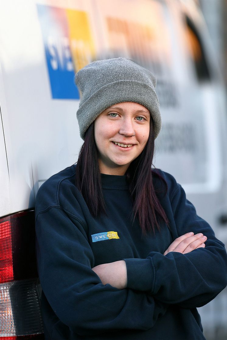 Jessica Neiglick - Servicetekniker Swecon i Västerås