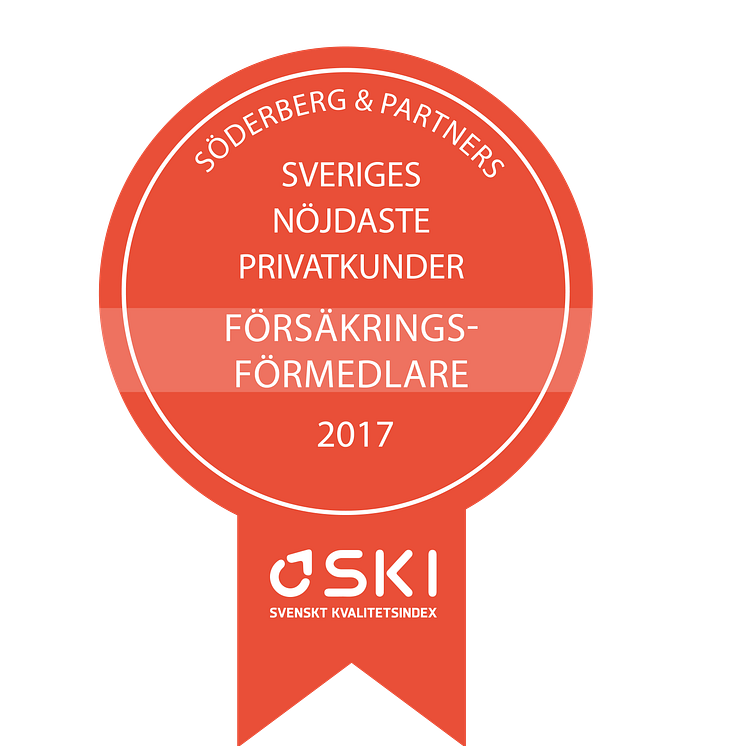 Medaljer SKI Försäkring 2017 försförmedlare