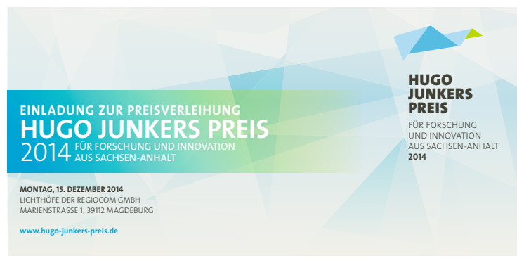 Einladung zur Preisverleihung 