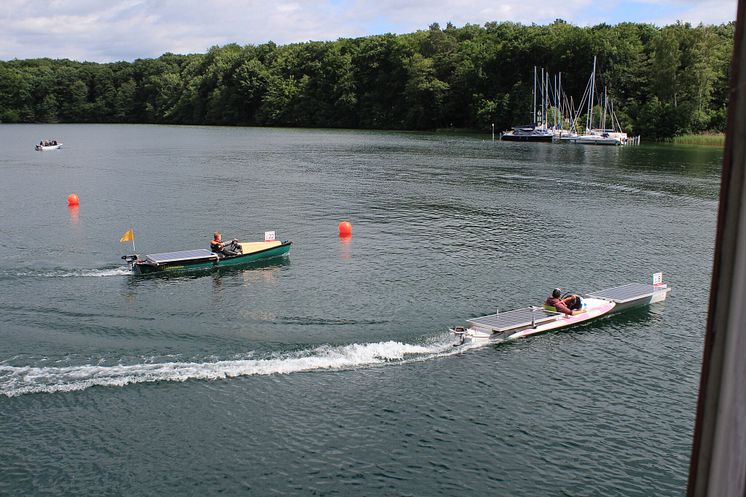 7. Europäische Solarboot-Regatta auf dem Werbellinsee