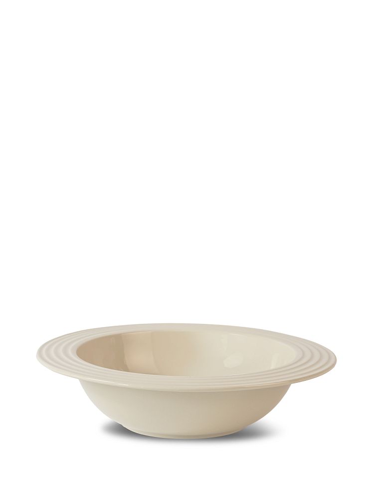 Coffee & More deep plate beige