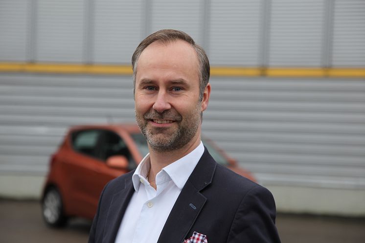 Roland Bägén, marknadschef Hyundai Bilar AB
