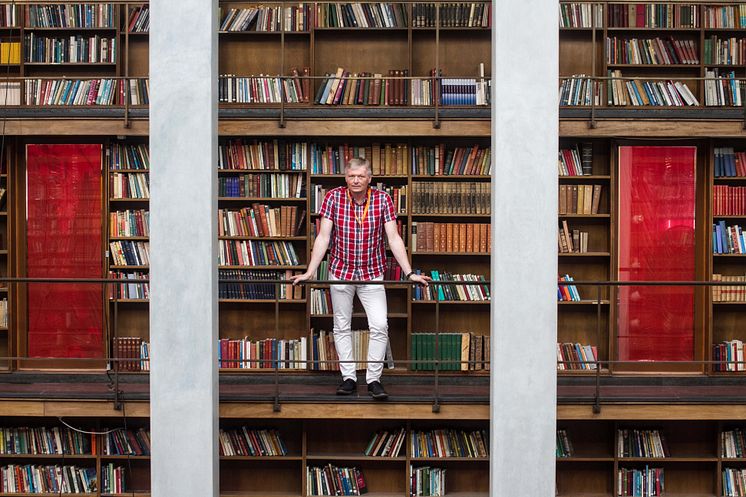 Jørn Johansen - på galleriet på Hovedbiblioteket