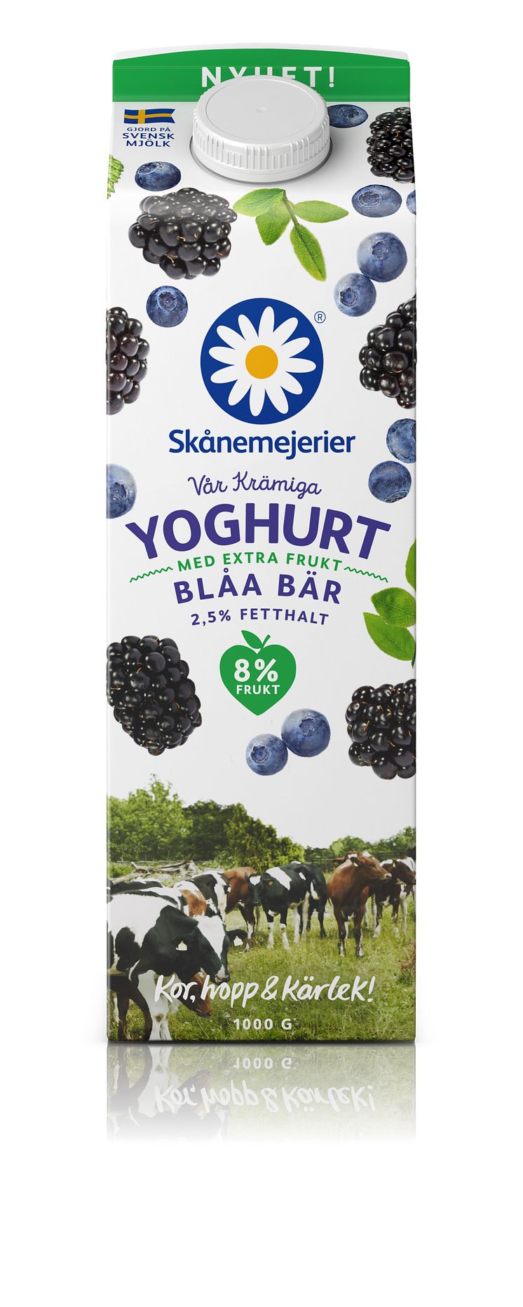 Skånemejerier_Fruktyoghurt_Blaabar