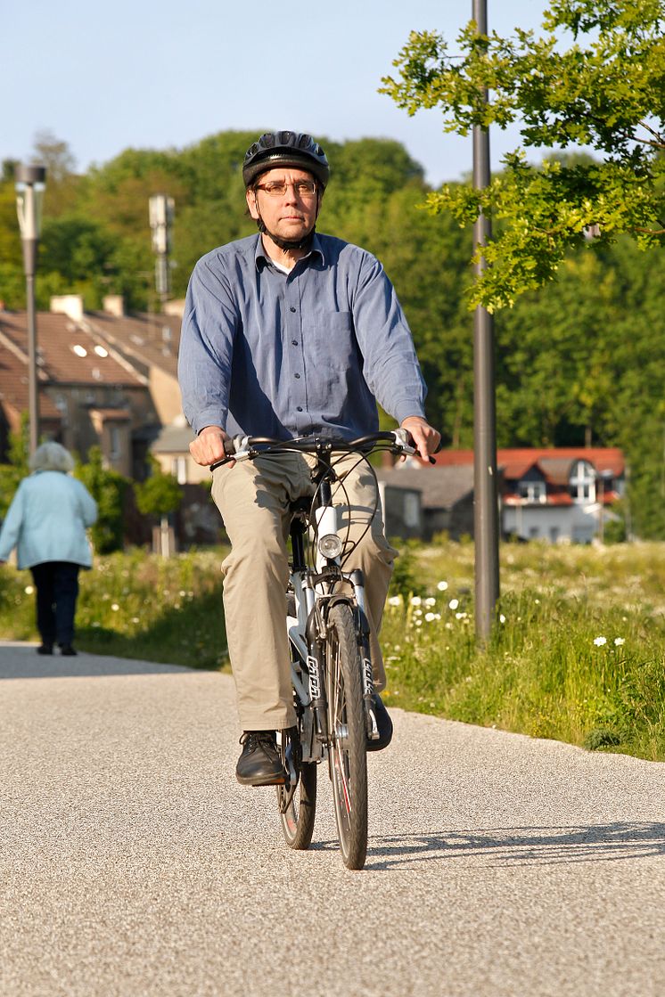 Auch Radler sollten sattelfest in Sachen Verkehrsregeln sein