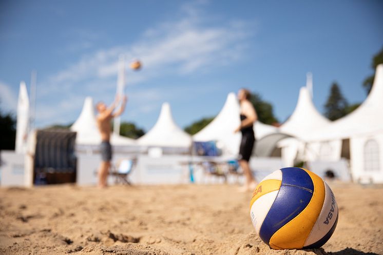 Beachvolleyball Segelcamp