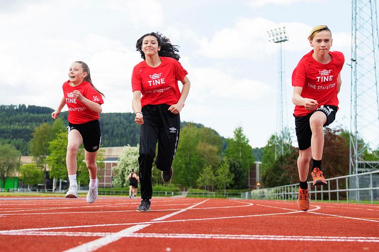 TINEstafetten_klar ferdig løp