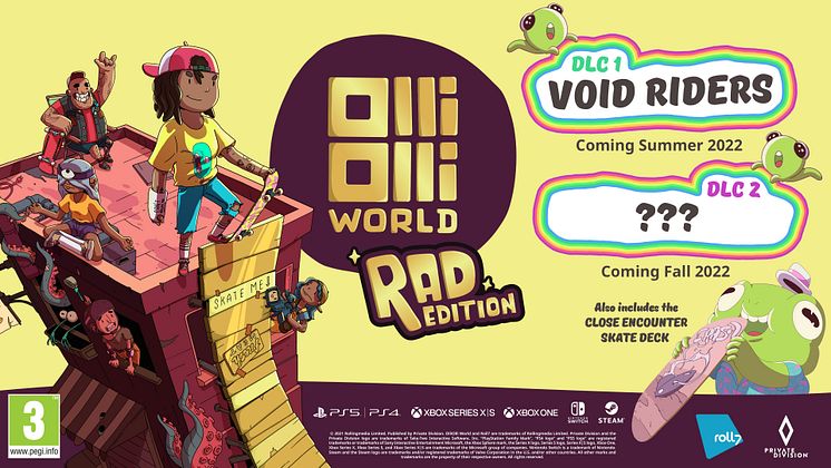 OlliOlli World Rad Edition Infographic