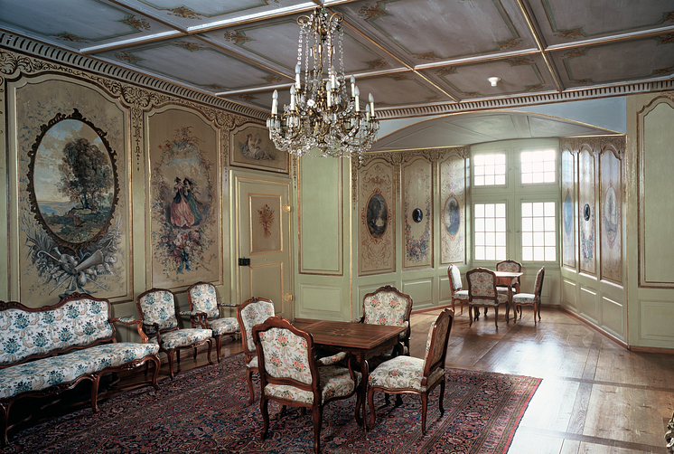 Salon Corot im Chateau de Gruyère 